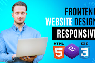 convert PSD, xd, figma, sketch to HTML CSS bootstrap