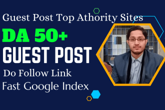 do high da guest post with top rated backlinks