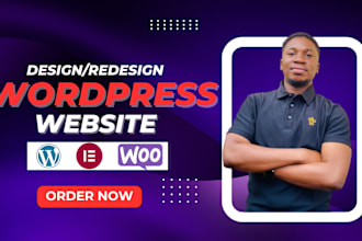 design wordpress website, redesign wordpress website, clone with elementor