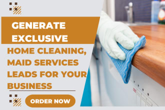 generate home cleaning maid service mold restoration handyman plumbing leads