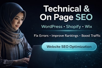 optimize wordpress website SEO with on page and technical fixes