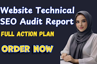 do website technical SEO audit report and fix semrush, ahrefs and search console