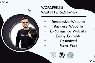 build a morden wordpress website for your business