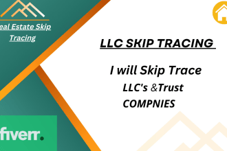 provide you llc owner name skip tracing  owner phone numbers and email