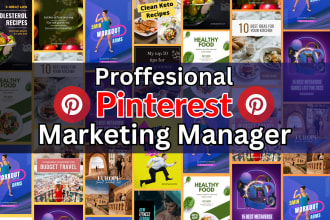 create SEO pins and boards as a pinterest marketing manager