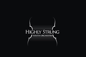 design a growing popularity music brand logo