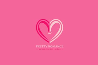 design extraordinary loveliness pretty romance logo
