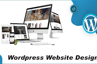 wordpress business website and blog creation