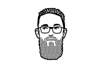 draw a minimalist avatar from your photo