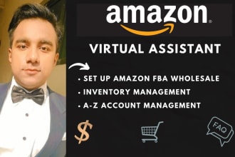 setup amazon fba wholesale account and manage your account