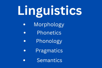 help in any work of linguistics, syntax, semantic assignment