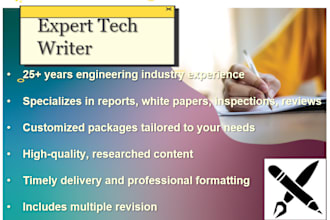 do expert tech writing