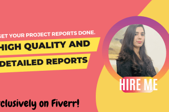 deliver quality reports on time as your professional report writer