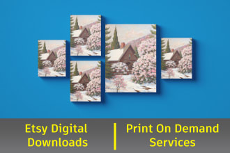 resize images for print on demand services and esty digital downloads