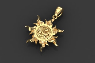 professionally design 3d cad jewelry,hd render