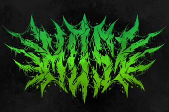 design metal logo in my style
