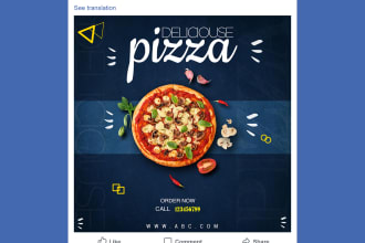 make banners, cover designs, food menus, posters, ads, flyers