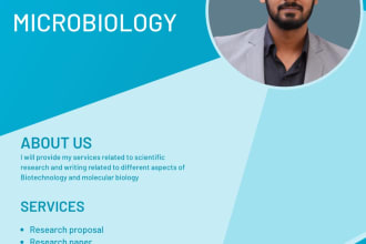assist you in writing microbiology and biotechnology research articles an