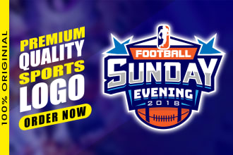 design a cool sports logo in shield style for team and clubs