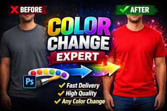 change color of anything, cloth, product, or vehicle in photoshop