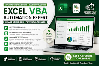 help with automation using excel vba