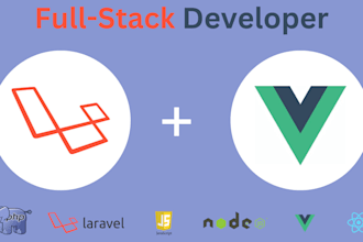 custom web development with laravel and vuejs