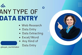 do data formatting with acuuracy and web research