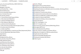 write security policies and documents using iso 27001