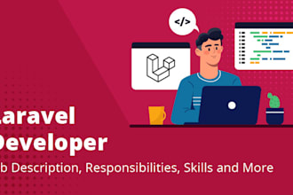 develop php, laravel website