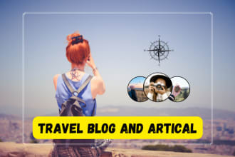 professional travel blog and article writing