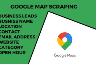 scrape google maps for business emails and lead generation