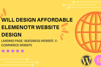 do affordable elementor website design