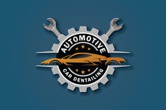 do car logo, car detailing, auto repairing and automotive