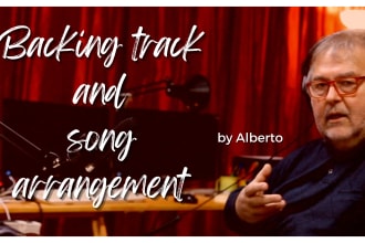 produce every type of  backing track for your musical idea
