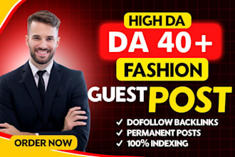 publish high da guest post, fashion guest post, with do follow backlinks