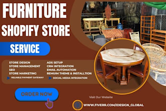shopify store furniture home decor furniture store dropshipping furniture store
