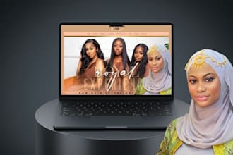 build hair extension website salon website spa website shopify beauty store