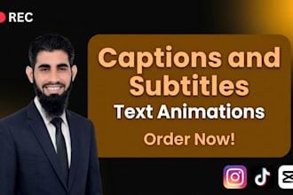 add captions subtitles and text animations to your videos