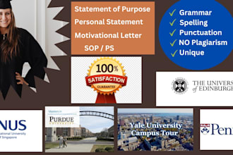 proofread and edit your sop or personal statement