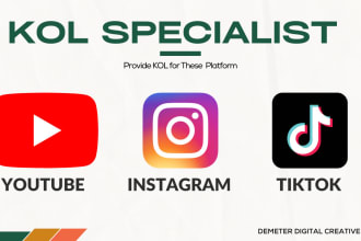 find influencer for your needs on instagram tiktok and youtube