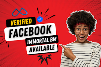 provide facebook business manager with profile or immortal bm within 1hr