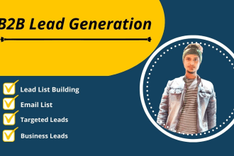 do b2b lead generation and verified email lists