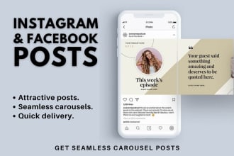 be your instagram content creator for 30 days instagram posts