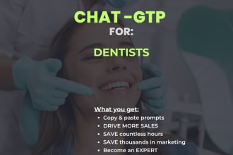 provide chat gtp prompts for dentists