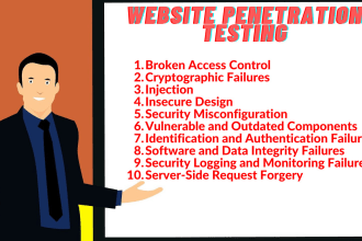 check your website for owasp top 10 vulnerabilities