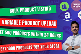 upload variable products with bulk uploads in your store