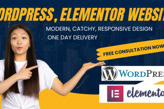 urgently build top notch wordpress responsive websites design