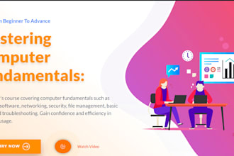 design wordpress landing page ecom website  in 2 days
