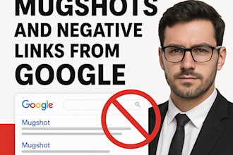 remove mugshots delete negative links erase bad article false news in google