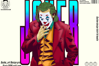 create vector face or cartoon with my own style